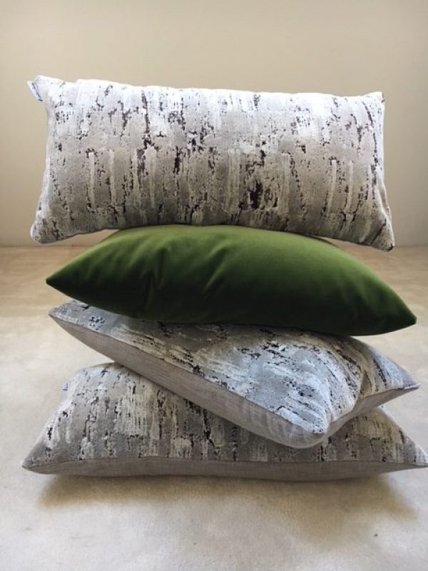 Housse coussin inspiration végétale
