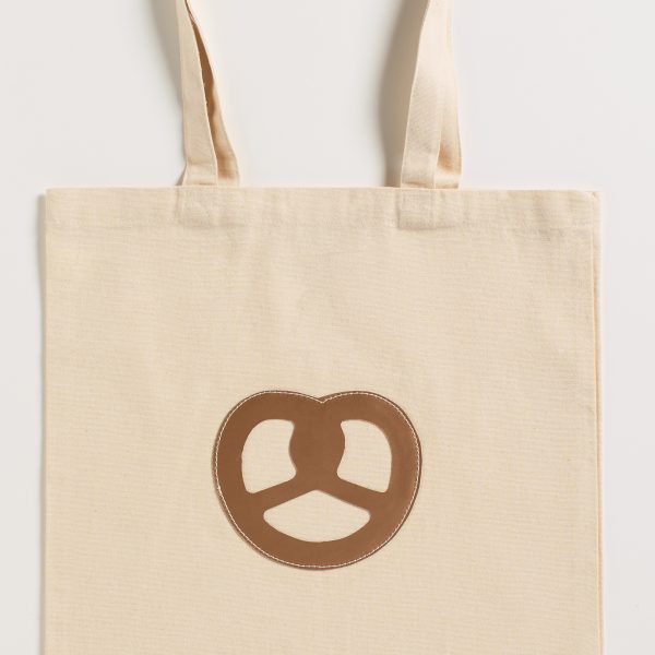 Sac en toile (bretzel bronze)