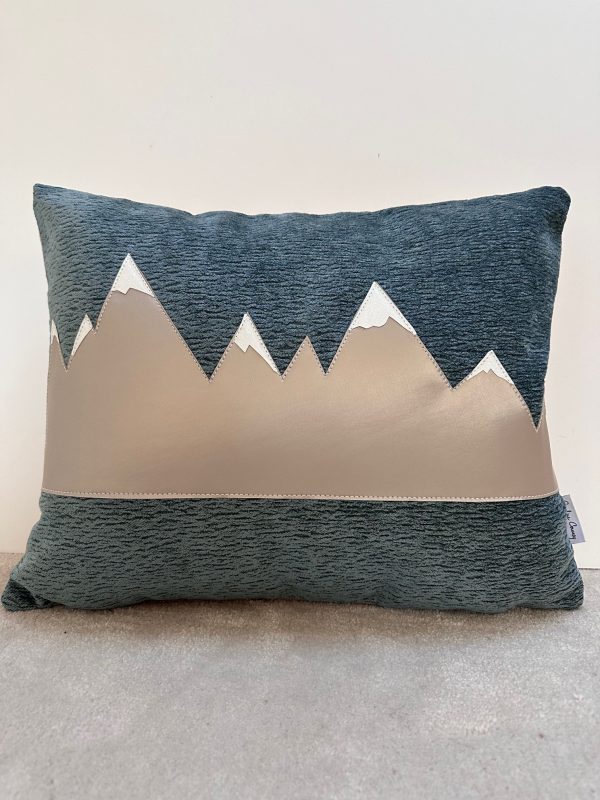 Housse coussin montagne