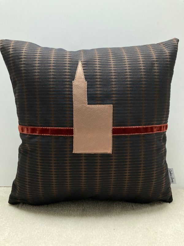 Housse coussin cathédrale Strasbourg