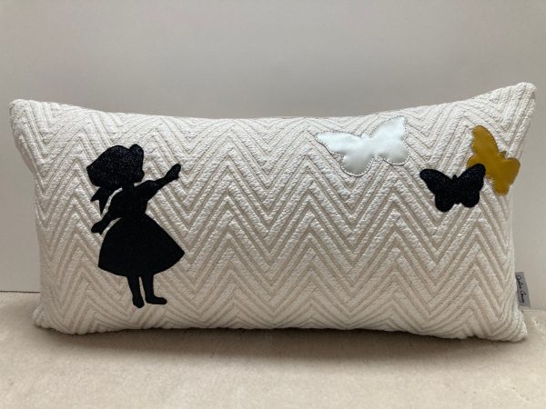 Housse coussin l'alsacienne et les papillons