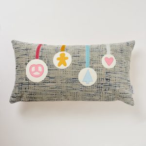 Housse coussin Noël en Alsace