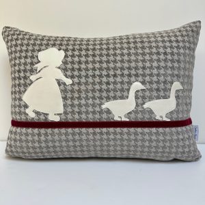 Housse coussin l'alsacienne et son oie