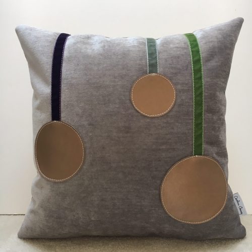 Coussin guirlande de boules